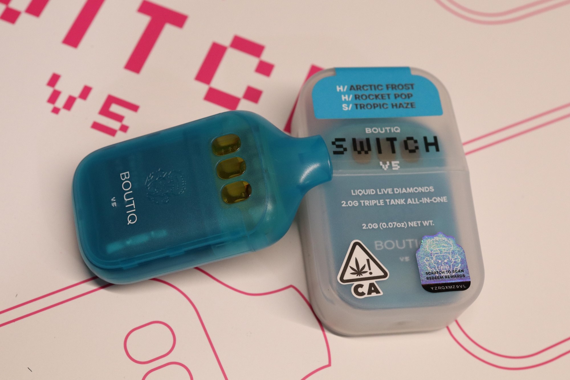Boutiq Switch 2g Triple Tank Disposable