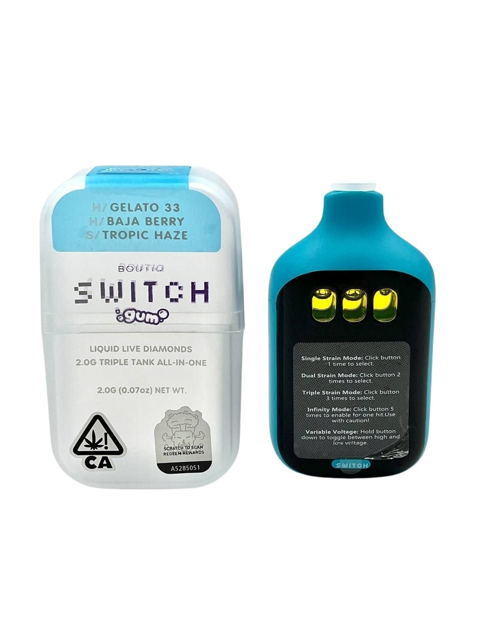 BOUTIQ SWITCH GUM 2g Replica
